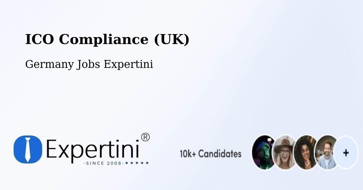 ICO Compliance (UK) - Germany Jobs Expertini